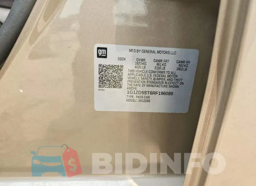 1G1ZD5ST6RF196089 Photo# 12