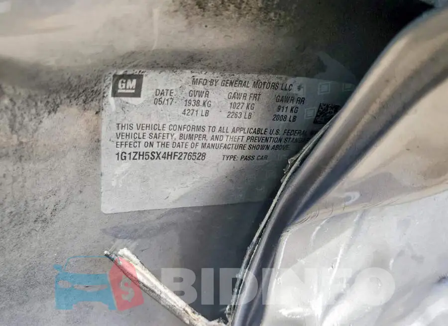 1G1ZH5SX4HF276528 Photo# 12