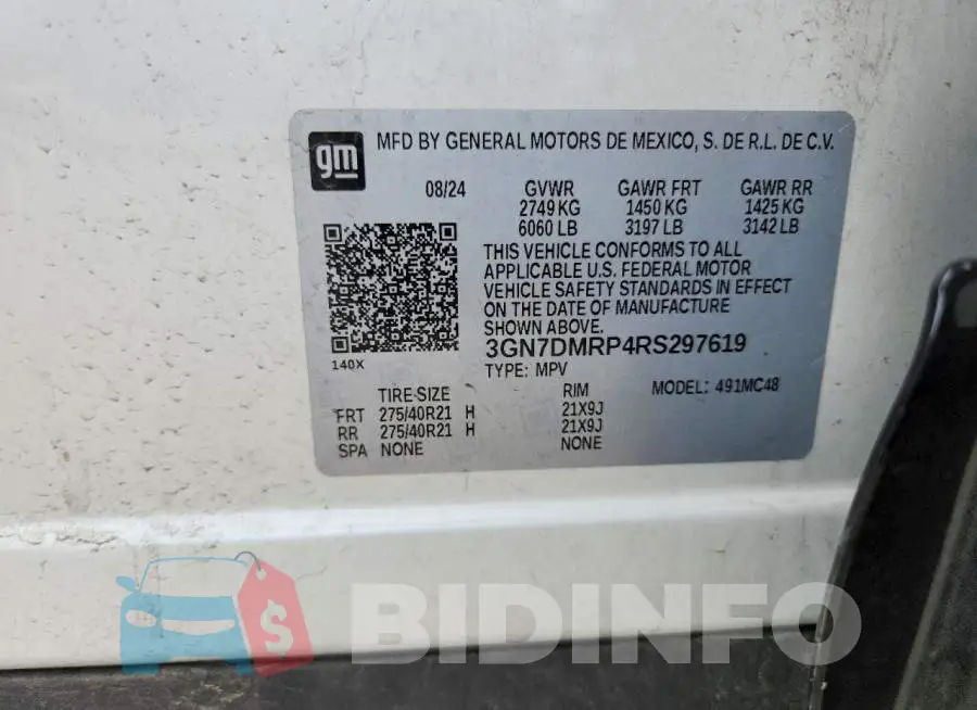 3GN7DMRP4RS297619 Photo# 13
