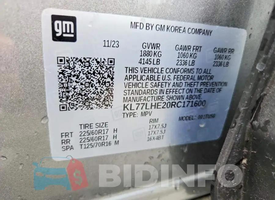 KL77LHE20RC171600 Photo# 14