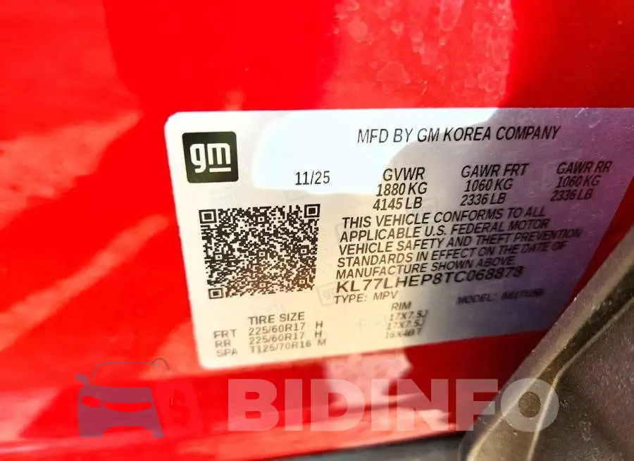 KL77LHEP8TC068878 Photo# 13