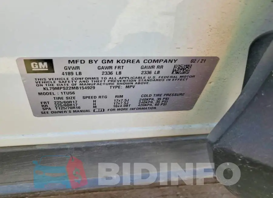 KL79MPS22MB154929 Photo# 12