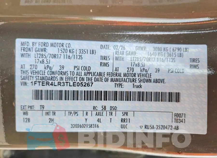 1FTER4LR3TLE05267 Photo# 13