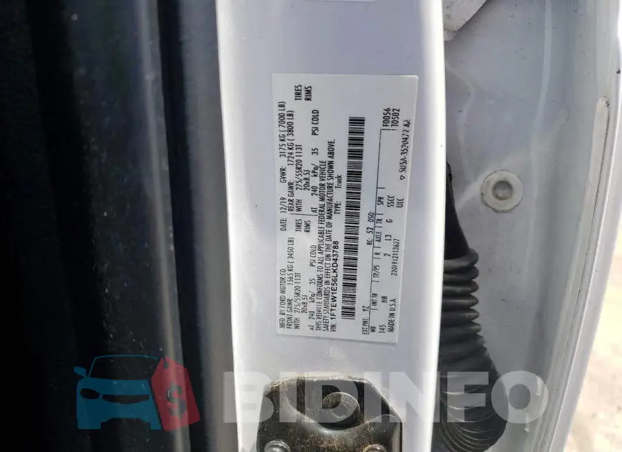 1FTEW1E56LKD43788 Photo# 12