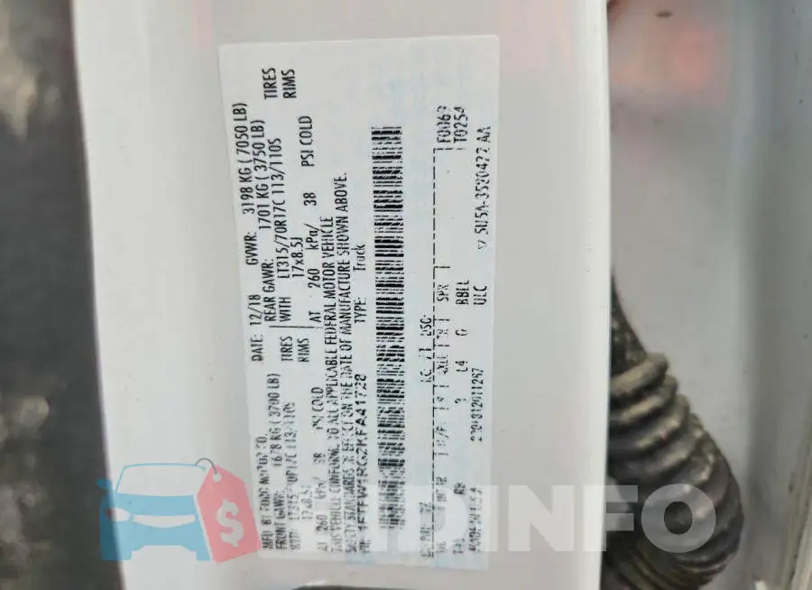 1FTFW1RG2KFA41728 Photo# 12
