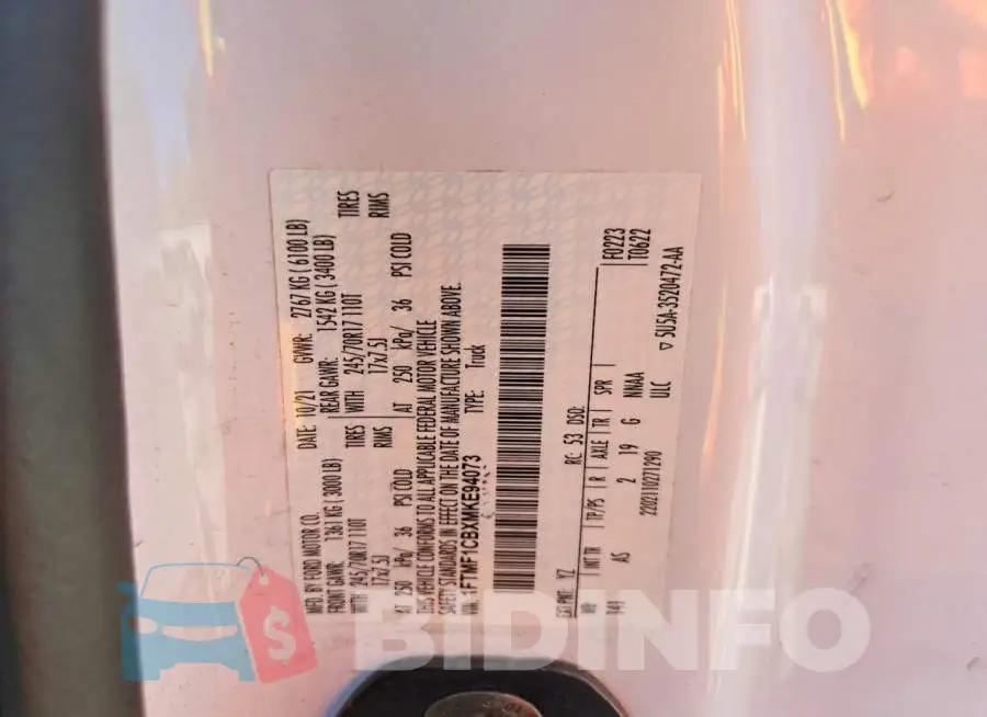 1FTMF1CBXMKE94073 Photo# 12