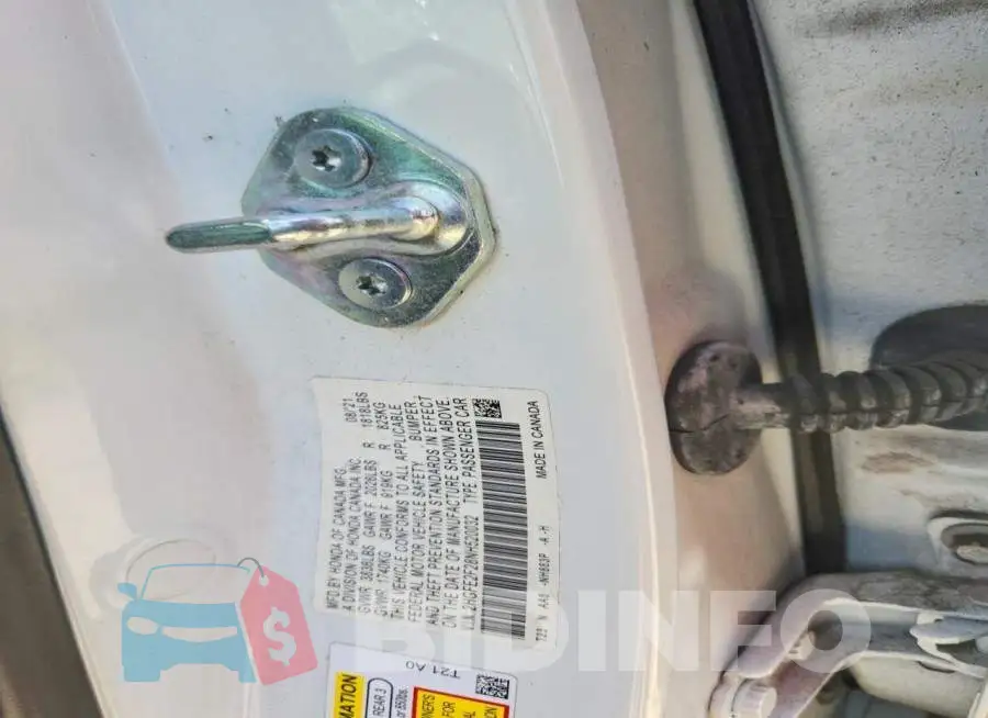 2HGFE2F28NH520032 Photo# 12