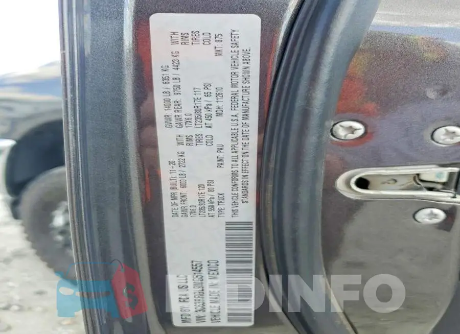 3C63RRGL9MG514557 Photo# 12
