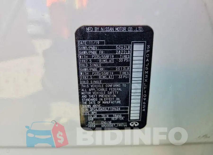 3PCAJ5M3XLF109624 Photo# 12