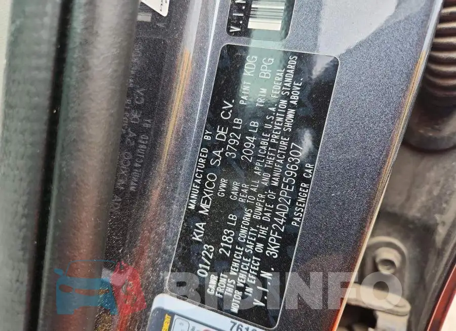 3KPF24AD2PE596307 Photo# 12