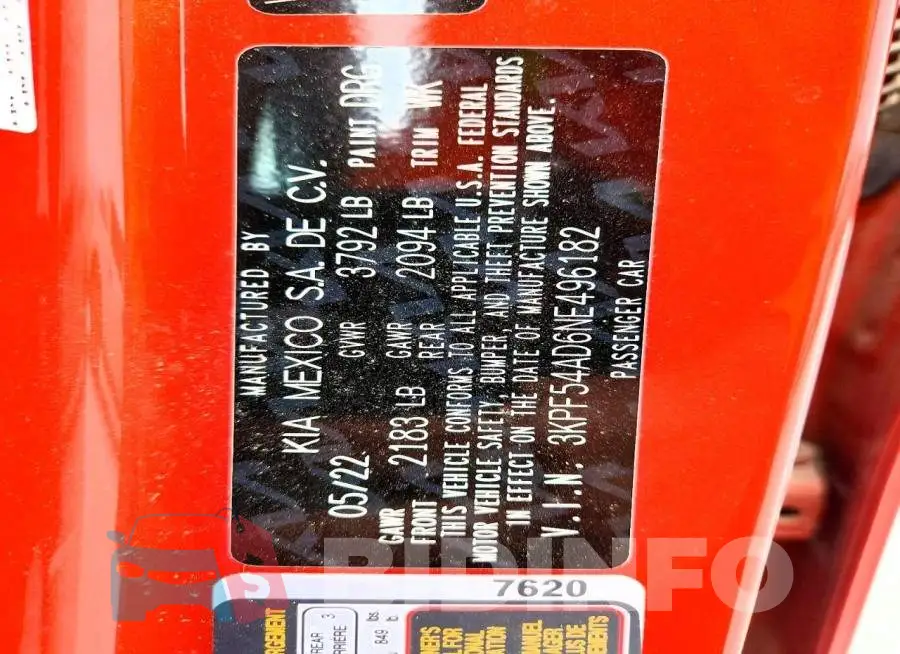 3KPF54AD6NE496182 Photo# 12