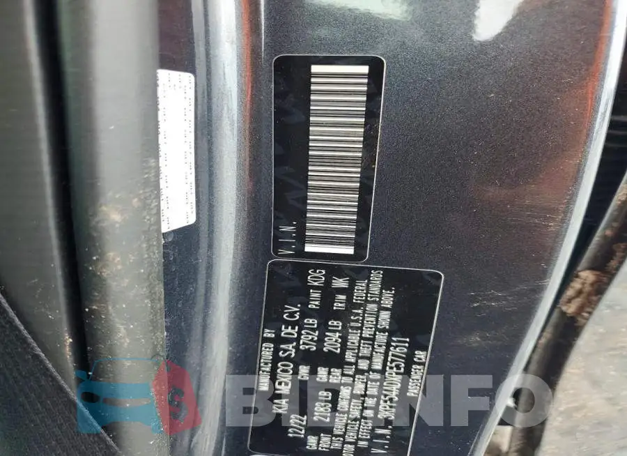 3KPF54ADXPE577611 Photo# 12
