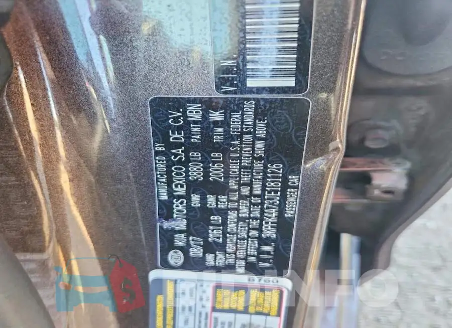 3KPFK4A73JE181126 Photo# 12
