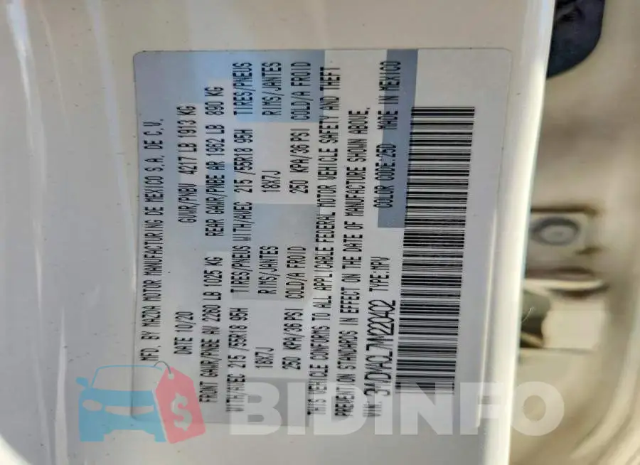 3MVDMACL7MM220402 Photo# 14
