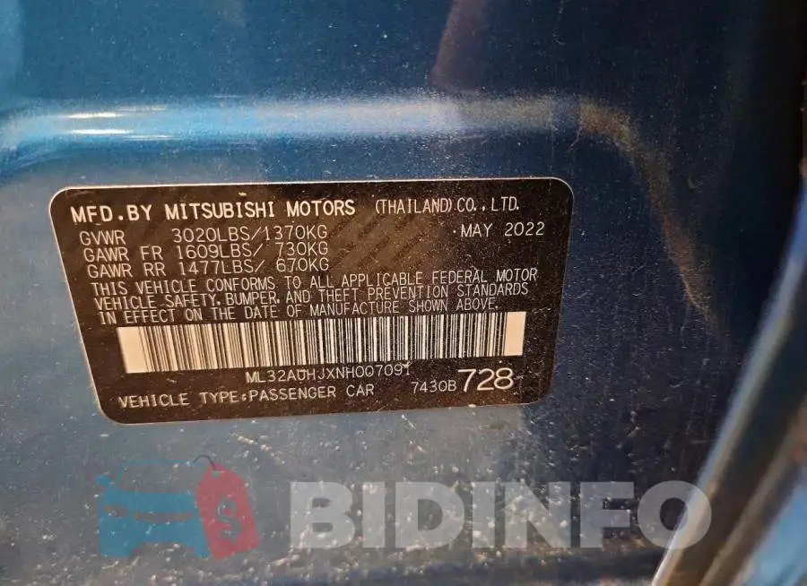 ML32AUHJXNH007091 Photo# 13