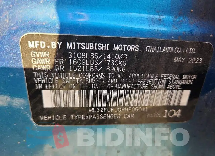 ML32FUFJ0PHF06041 Photo# 12