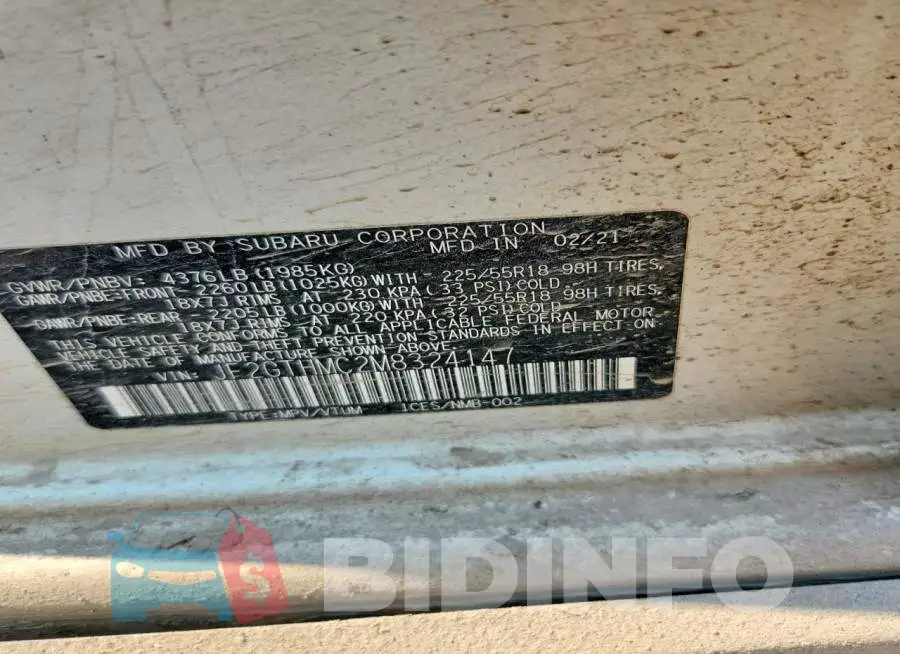 JF2GTHMC2M8324147 Photo# 13