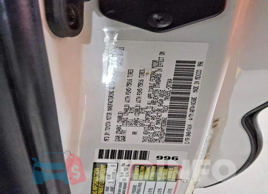 3TYRX5GN4MT030062 Photo# 13