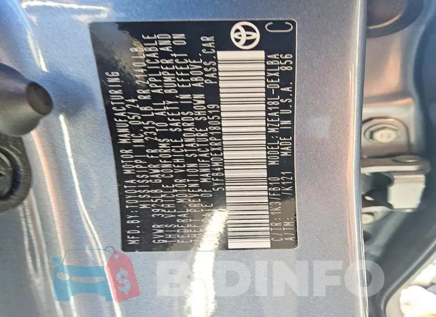 5YFB4MDEXRP180519 Photo# 12