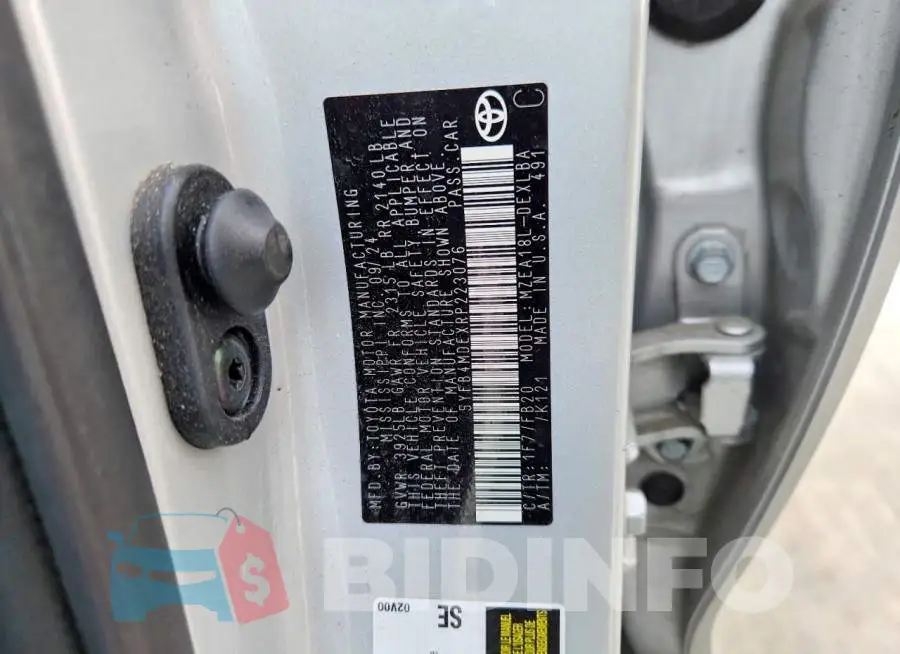 5YFB4MDEXRP223076 Photo# 12