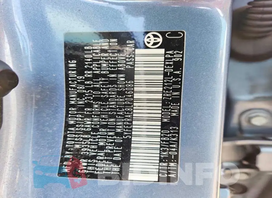 5YFEPRAE8LP046086 Photo# 12