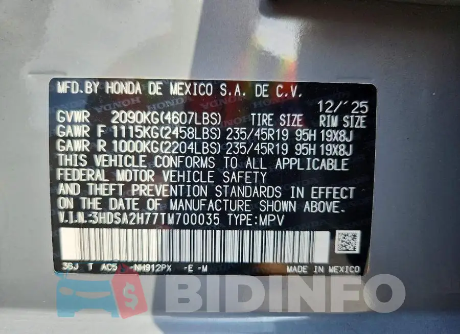 3HDSA2H77TM700035 Photo# 14