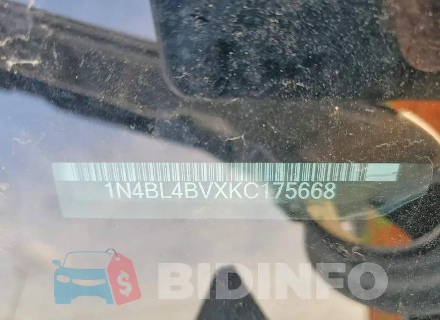1N4BL4BVXKC175668 Photo# 12
