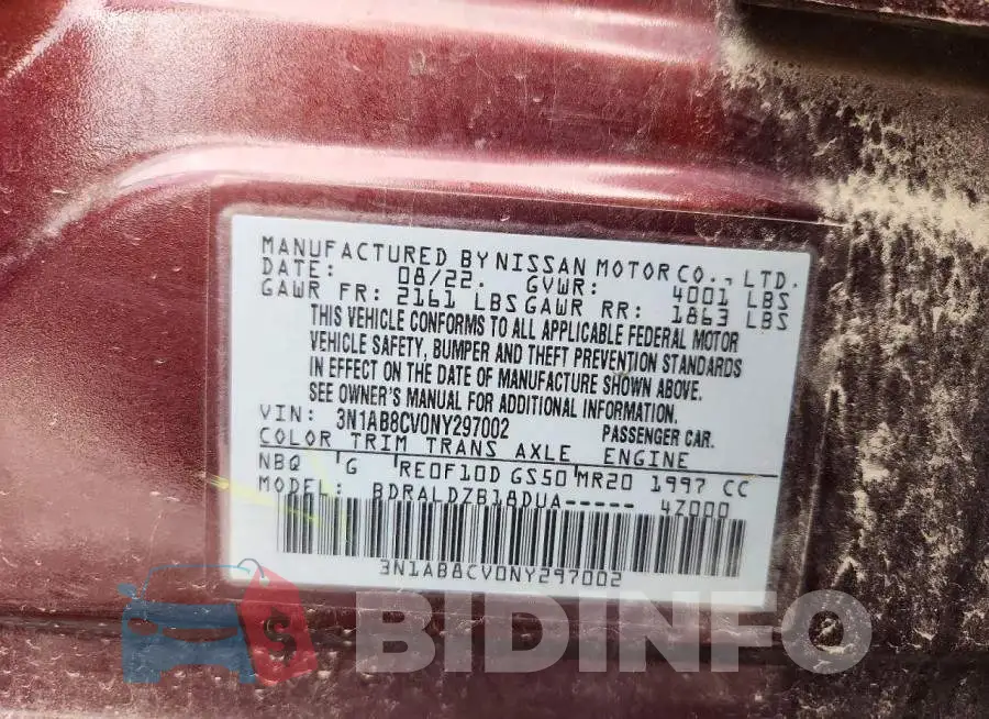 3N1AB8CV0NY297002 Photo# 12