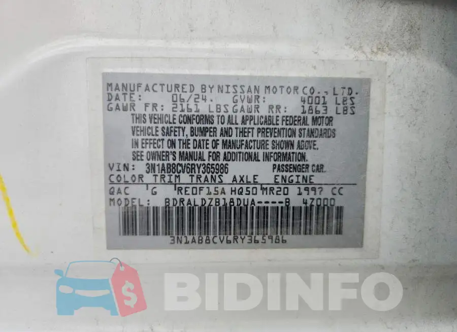 3N1AB8CV6RY365986 Photo# 12