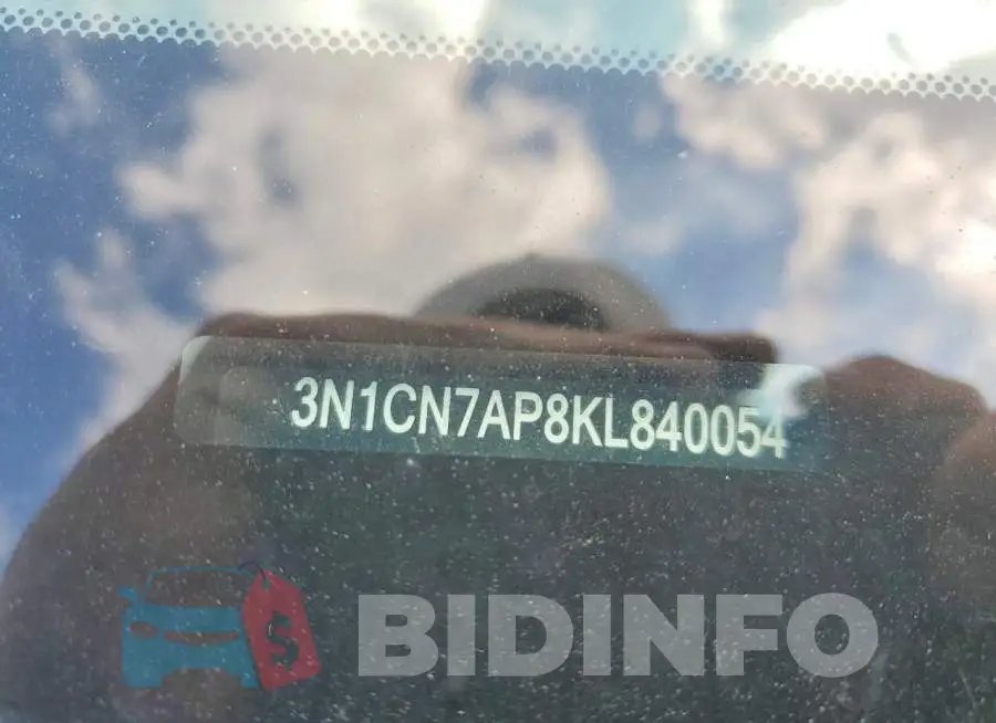 3N1CN7AP8KL840054 Photo# 12