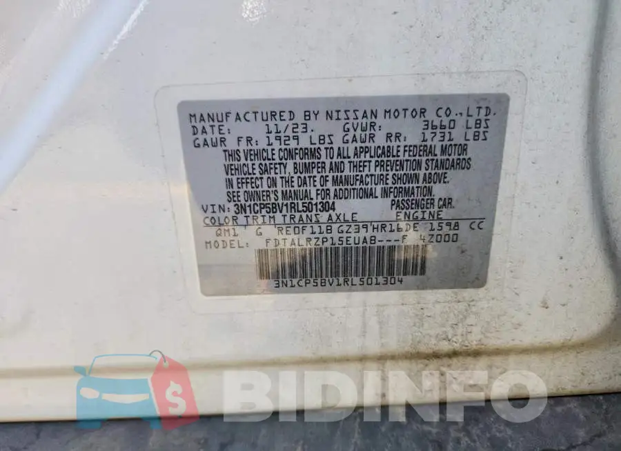 3N1CP5BV1RL501304 Photo# 12