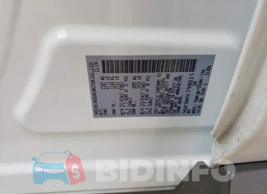 5N1BT3BB4SC798015 Photo# 12