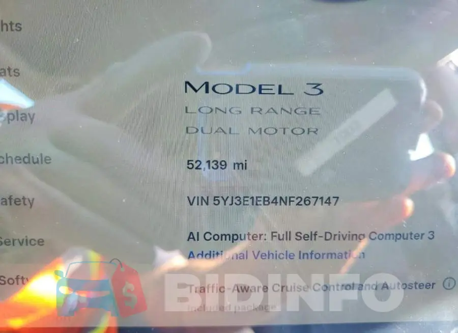 5YJ3E1EB4NF267147 Photo# 9