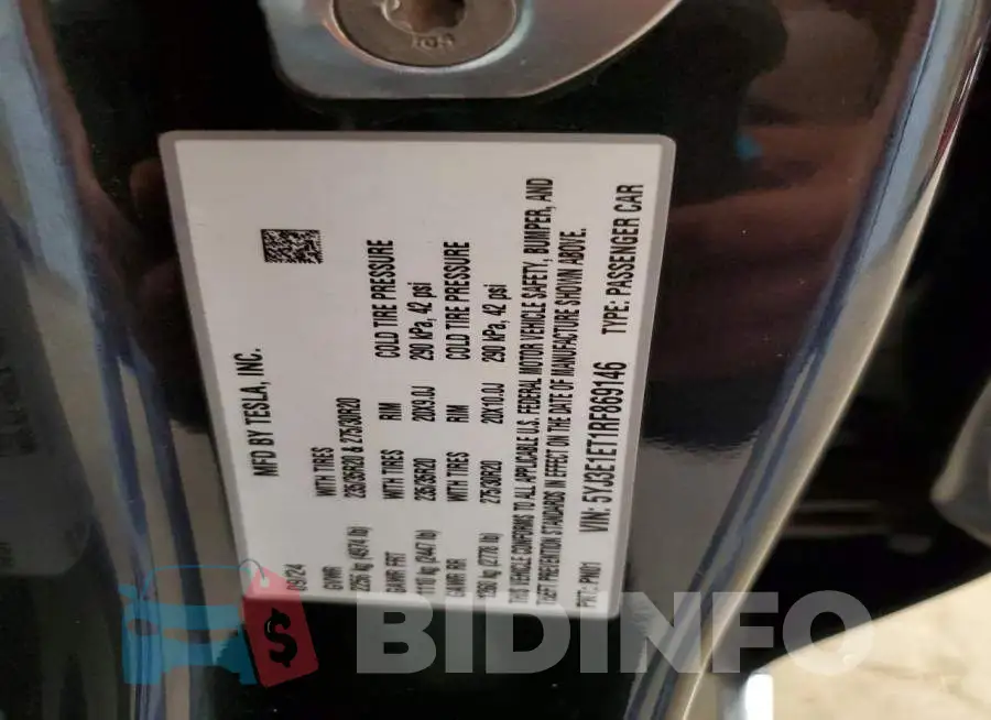 5YJ3E1ET1RF869146 Photo# 12