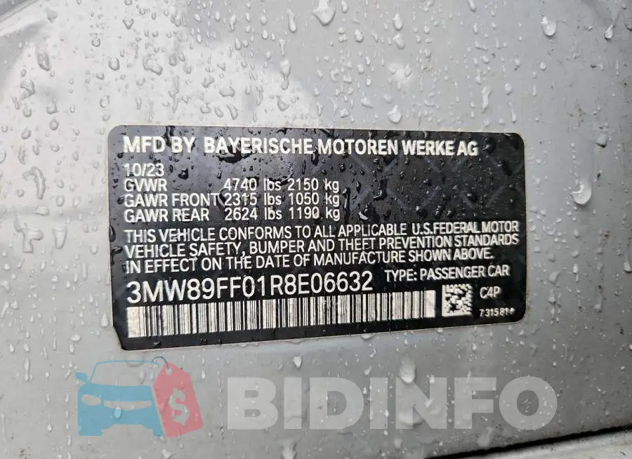 3MW89FF01R8E06632 Photo# 12