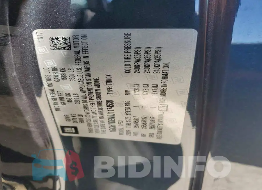 1GCHTDEN0J1174538 Photo# 12