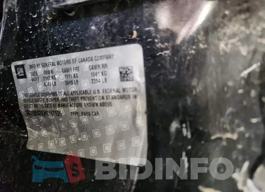 2G1105S3XH9187136 Photo# 12