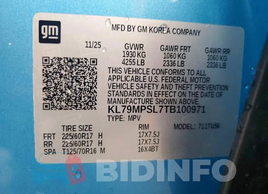 KL79MPSL7TB100971 Photo# 12
