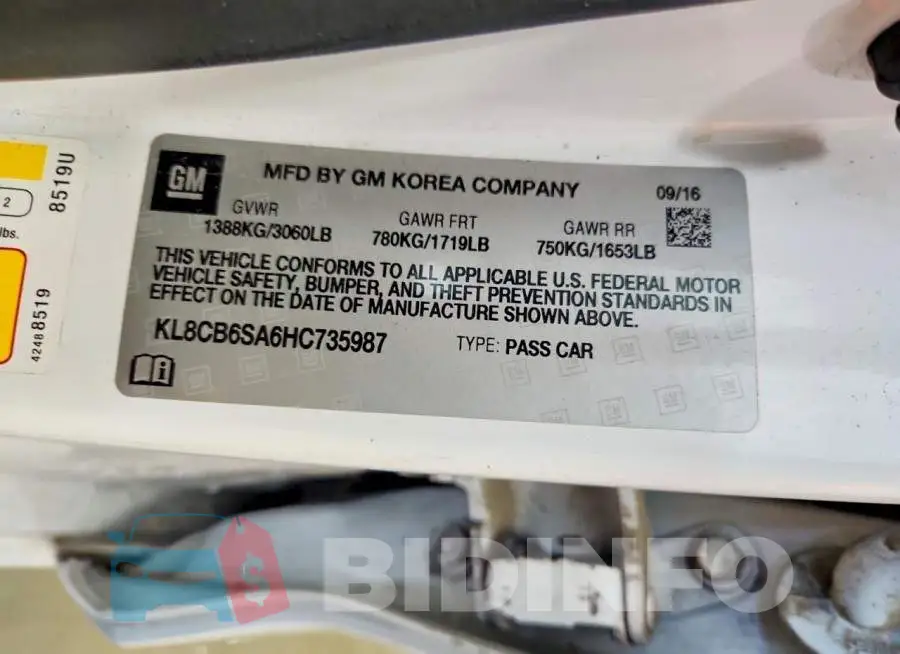 KL8CB6SA6HC735987 Photo# 13
