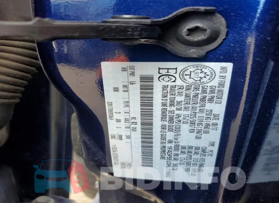 1FADP5EU3HL115682 Photo# 13