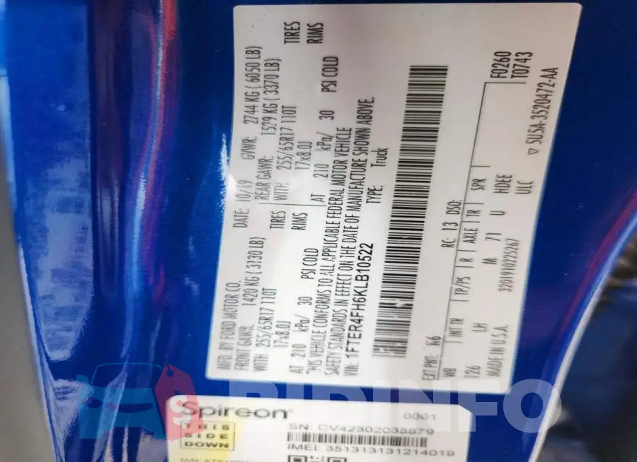 1FTER4FH6KLB10522 Photo# 12