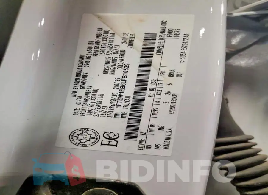 1FTEW1EB6LFB10539 Photo# 12
