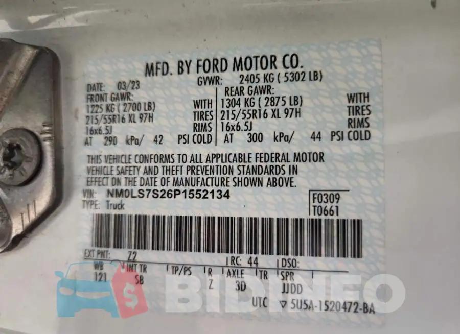 NM0LS7S26P1552134 Photo# 13