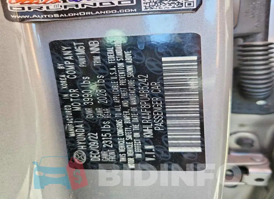 KMHLR4AF8PU485242 Photo# 12