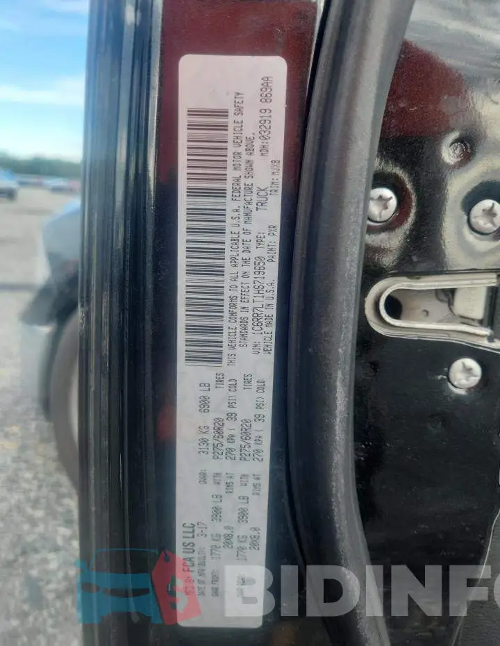 1C6RR7LT1HS719650 Photo# 12