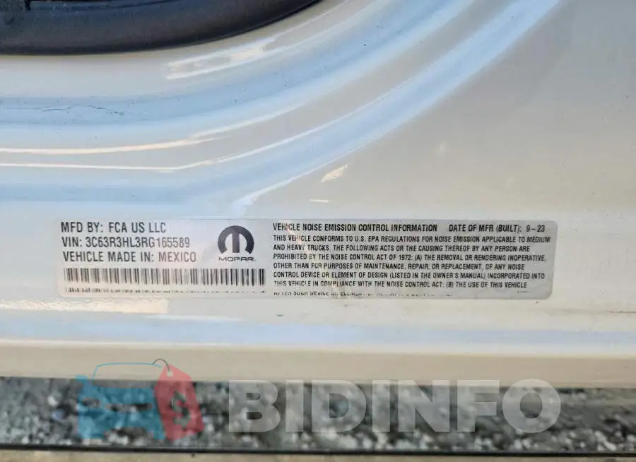 3C63R3HL3RG165589 Photo# 13