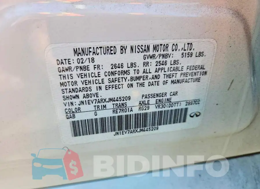 JN1EV7ARXJM445209 Photo# 12