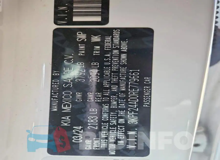 3KPF24AD0RE779661 Photo# 13