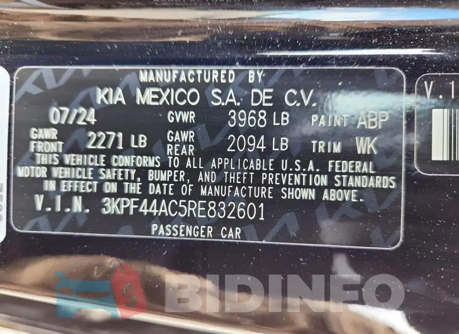 3KPF44AC5RE832601 Photo# 12