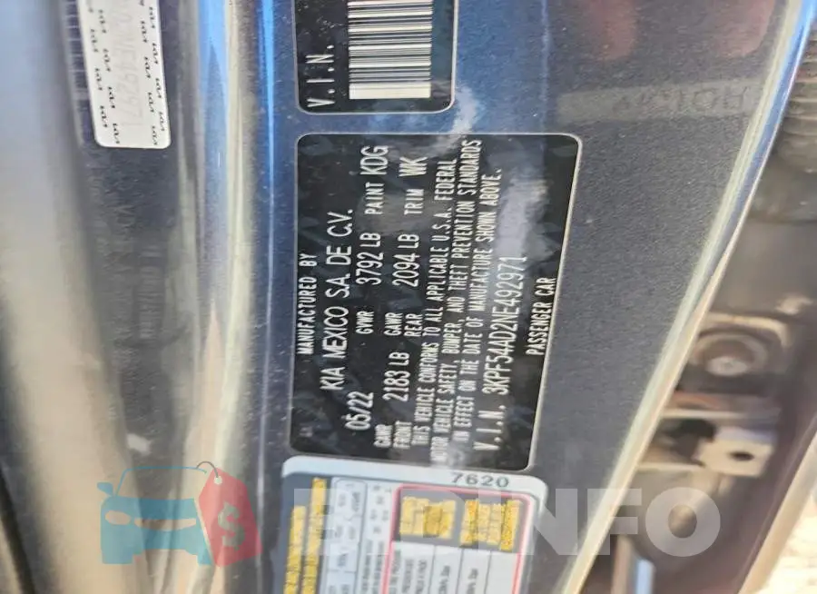 3KPF54AD2NE492971 Photo# 12